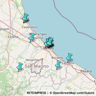 Mappa Via Luigi Poletti, 47923 Rimini RN, Italia (10.64133)