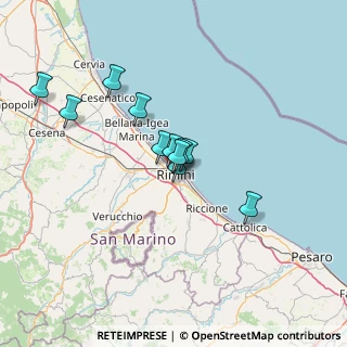Mappa Via Luigi Poletti, 47923 Rimini RN, Italia (10.41)