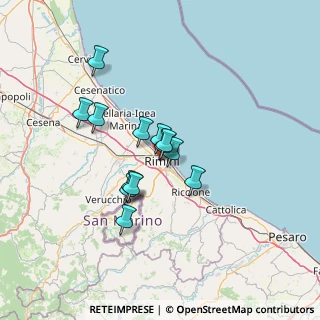 Mappa Via Luigi Poletti, 47923 Rimini RN, Italia (10.34154)