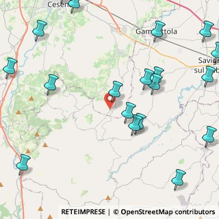 Mappa Via Cella, 47020 Longiano FC, Italia (6.2565)