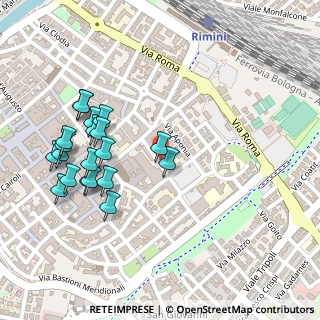 Mappa Via Castelfidardo, 47923 Rimini RN, Italia (0.27)
