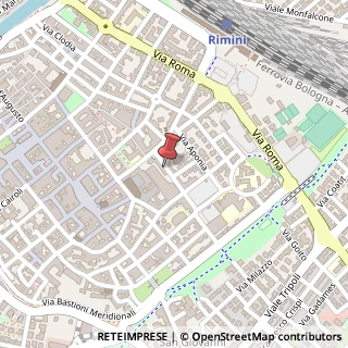 Mappa Via Castelfidardo, 11, 47921 Rimini, Rimini (Emilia Romagna)