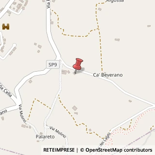 Mappa Via Beverano, 100, 47020 Montiano, Forlì-Cesena (Emilia Romagna)