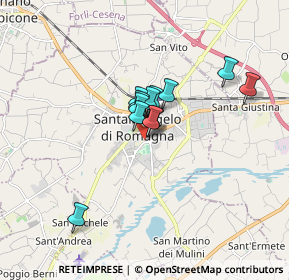 Mappa /o Centro Teorema, 47822 Santarcangelo di Romagna RN, Italia (1.0975)