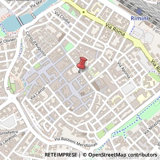 Mappa Via Mentana, 36, 47921 Rimini, Rimini (Emilia Romagna)