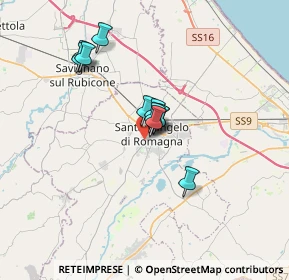 Mappa Via B. Franklin, 47822 Santarcangelo di Romagna RN, Italia (2.53727)