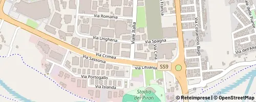 Mappa Rimini