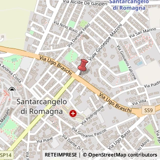 Mappa DI 38, 47822, 47822 Santarcangelo di Romagna, Rimini (Emilia Romagna)