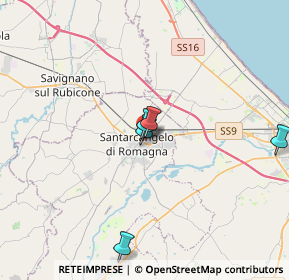 Mappa Via F. Morvillo, 47822 Santarcangelo di Romagna RN, Italia (6.24182)