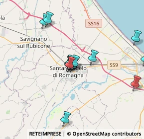 Mappa Via F. Morvillo, 47822 Santarcangelo di Romagna RN, Italia (4.908)