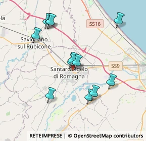 Mappa Via F. Morvillo, 47822 Santarcangelo di Romagna RN, Italia (3.77917)