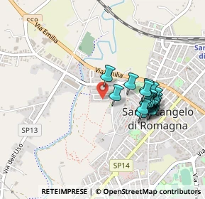 Mappa Via dell'Argilla, 47822 Santarcangelo di Romagna RN, Italia (0.402)