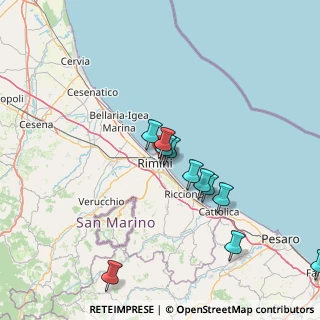 Mappa Viale Misurata, 47923 Rimini RN, Italia (14.59909)