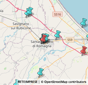 Mappa Via Ugo Braschi, 47822 Santarcangelo di Romagna RN, Italia (4.9815)