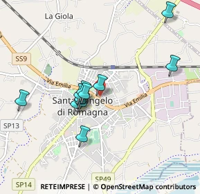 Mappa Via Ugo Braschi, 47822 Santarcangelo di Romagna RN, Italia (0.83091)