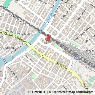 Mappa Via Riccardo Ravegnani, 3, 47921 Rimini, Rimini (Emilia Romagna)