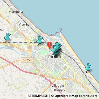 Mappa Via San Giuliano, 47900 Rimini RN, Italia (1.32818)