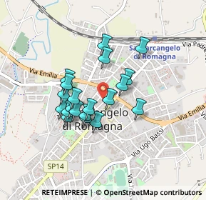 Mappa Via Giuseppe Verdi, 47822 Santarcangelo di Romagna RN, Italia (0.348)