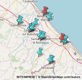 Mappa Via de Garattoni, 47822 Santarcangelo di Romagna RN, Italia (6.69053)