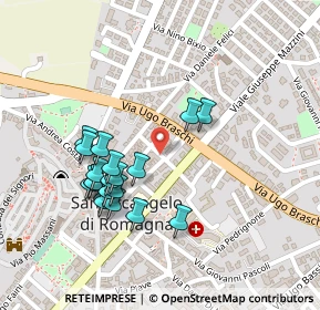 Mappa Via Giuseppe Verdi, 47822 Santarcangelo di Romagna RN, Italia (0.2245)