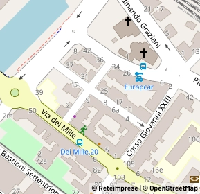 Mappa Via S. Nicolò, 47921 Rimini RN, Italia (0.076)