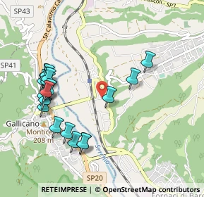 Mappa Vicolo cavalcavia-località biagi, 55027 Gallicano LU, Italia (1.0845)