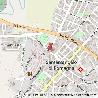 Mappa Via Andrea Costa, 23, 47822 Riccione, Rimini (Emilia Romagna)