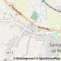 Map Santarcangelo di Romagna