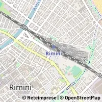 Mapa Rimini