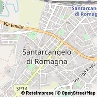 Map Santarcangelo di Romagna