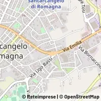 Map Santarcangelo di Romagna