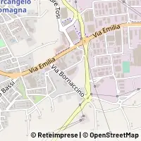 Kartta Santarcangelo di Romagna