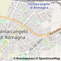 नक्शा Santarcangelo di Romagna