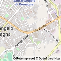 Map Santarcangelo di Romagna