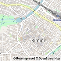 Hartă Rimini