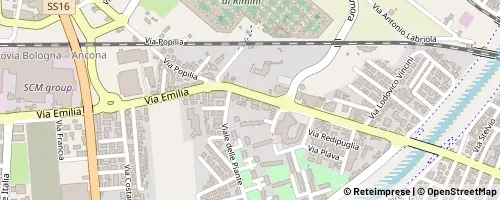 Mappa Rimini