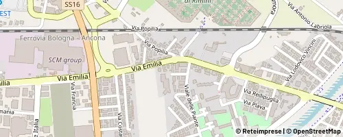 Mappa Rimini