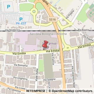 Mappa Via Emilia, 73, 47900 Rimini, Rimini (Emilia Romagna)