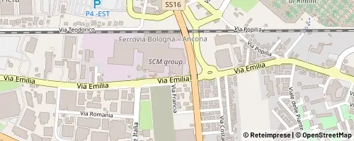 Mappa Rimini