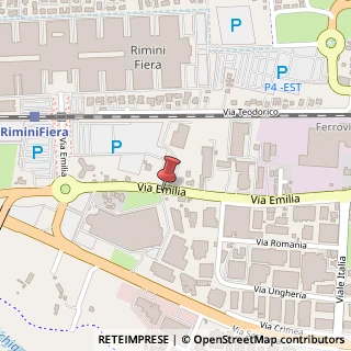 Mappa Via Emilia, 122, 47921 Rimini, Rimini (Emilia Romagna)