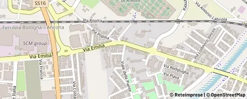Mappa Rimini