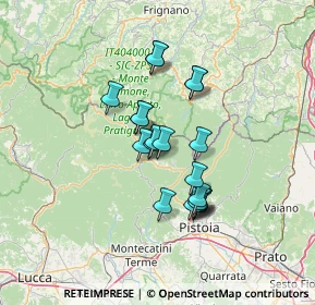 Mappa Unnamed Road, 51028 San Marcello Pistoiese PT, Italia (10.749)