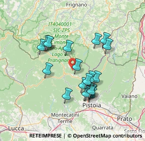 Mappa Unnamed Road, 51028 San Marcello Pistoiese PT, Italia (12.846)