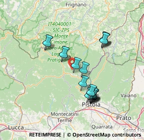 Mappa Unnamed Road, 51028 San Marcello Pistoiese PT, Italia (13.5285)