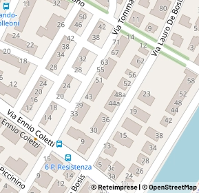 Mappa Via Tommaso Gulli, 47921 Rimini RN, Italia (0.1)