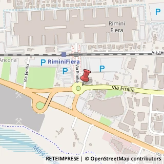 Mappa Via Emilia, 155, 47922 Rimini, Rimini (Emilia Romagna)