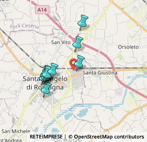 Mappa Via del Gelso, 47822 Santarcangelo di Romagna RN, Italia (1.58909)