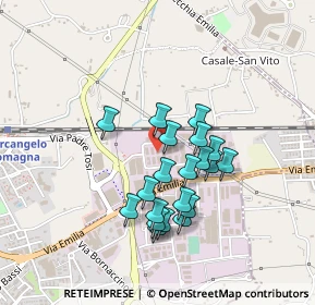 Mappa Via del Gelso, 47822 Santarcangelo di Romagna RN, Italia (0.3755)