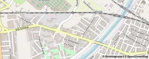 Mappa Rímini