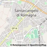 Map Santarcangelo di Romagna